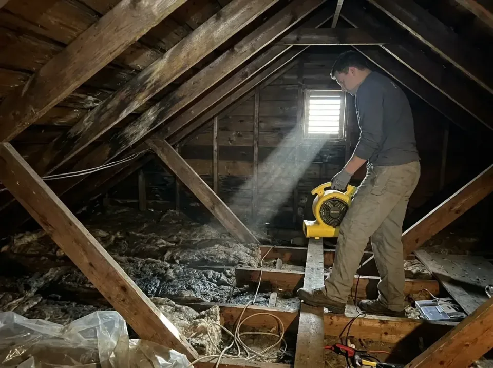 attic-water-damage-drying-proc-007 — frequently asked questions, Emergency Water Extraction & 24/7 Flood Response in Loyola,…